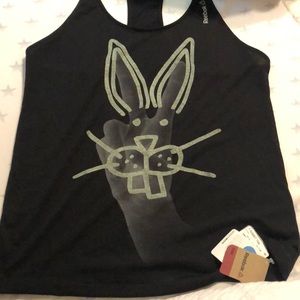 NWT Reebok rabbit tank sz M